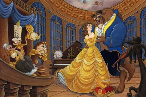 Mirrors and Chandeliers: Captivating Elements of the Beauty and the Beast Dance Hall